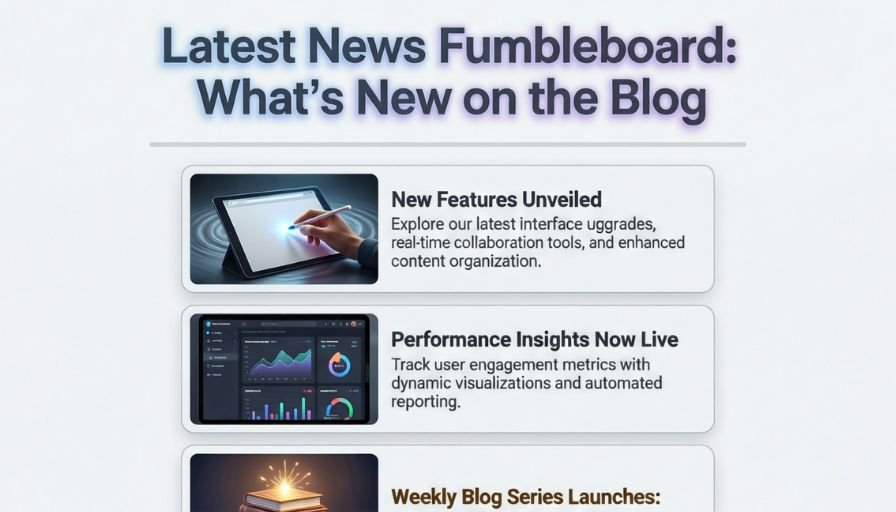 Latest News Fumbleboard