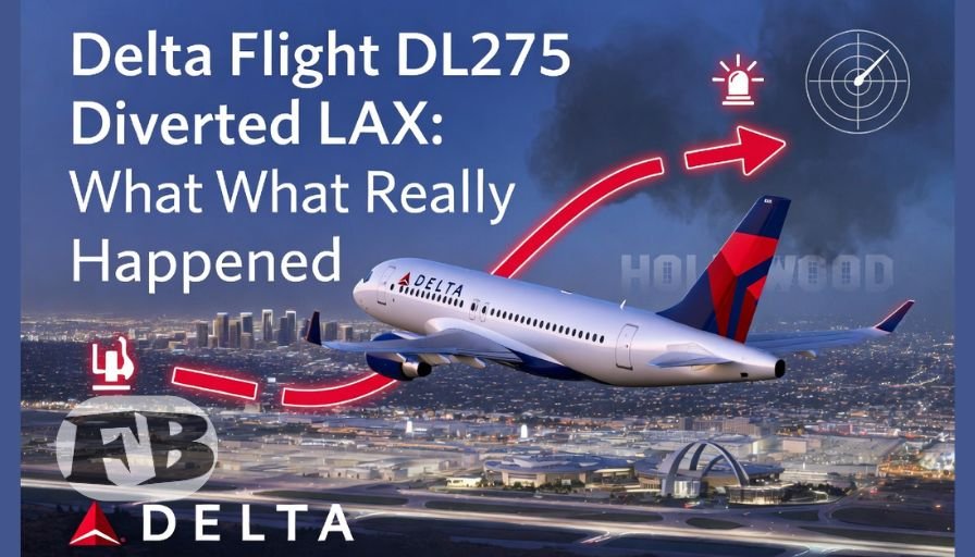 Delta Flight DL275 Diverted LAX