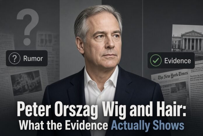 Peter Orszag Wig